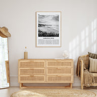 Garrapata Creek Travel B&W Poster