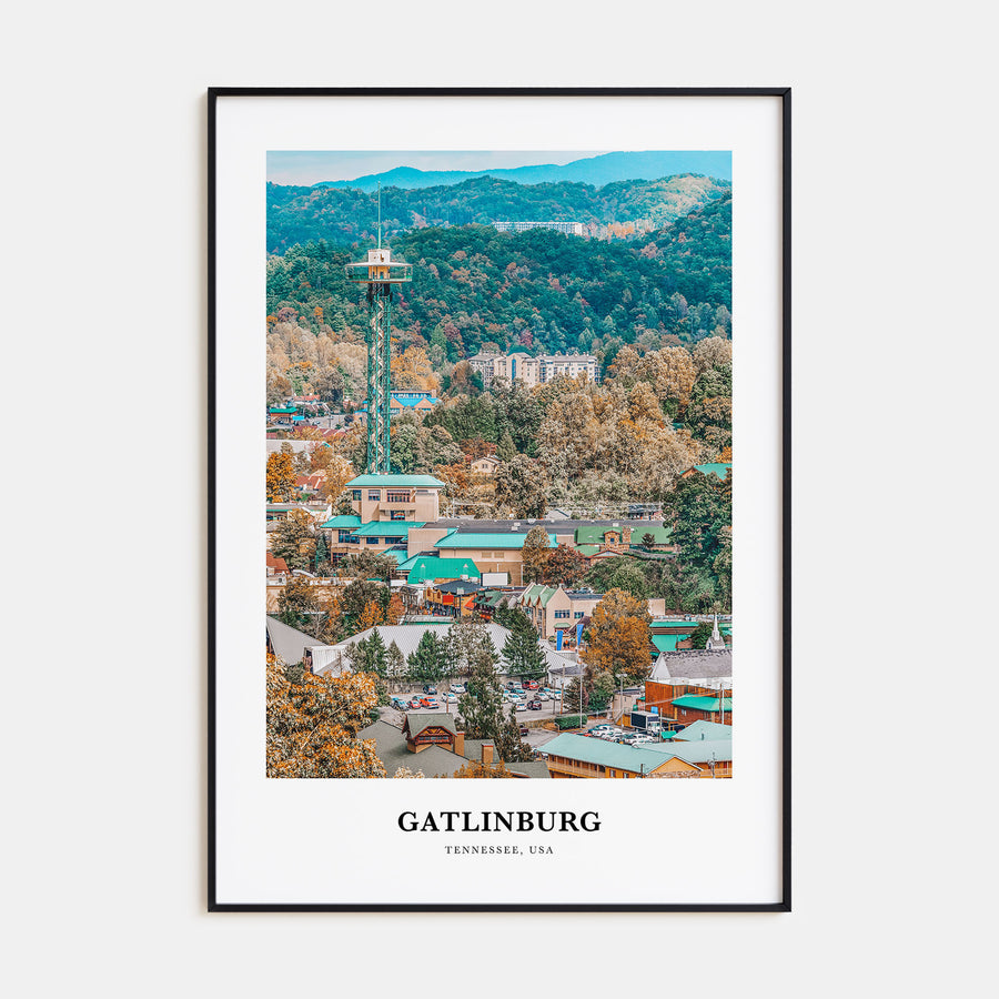Gatlinburg Portrait Color Poster