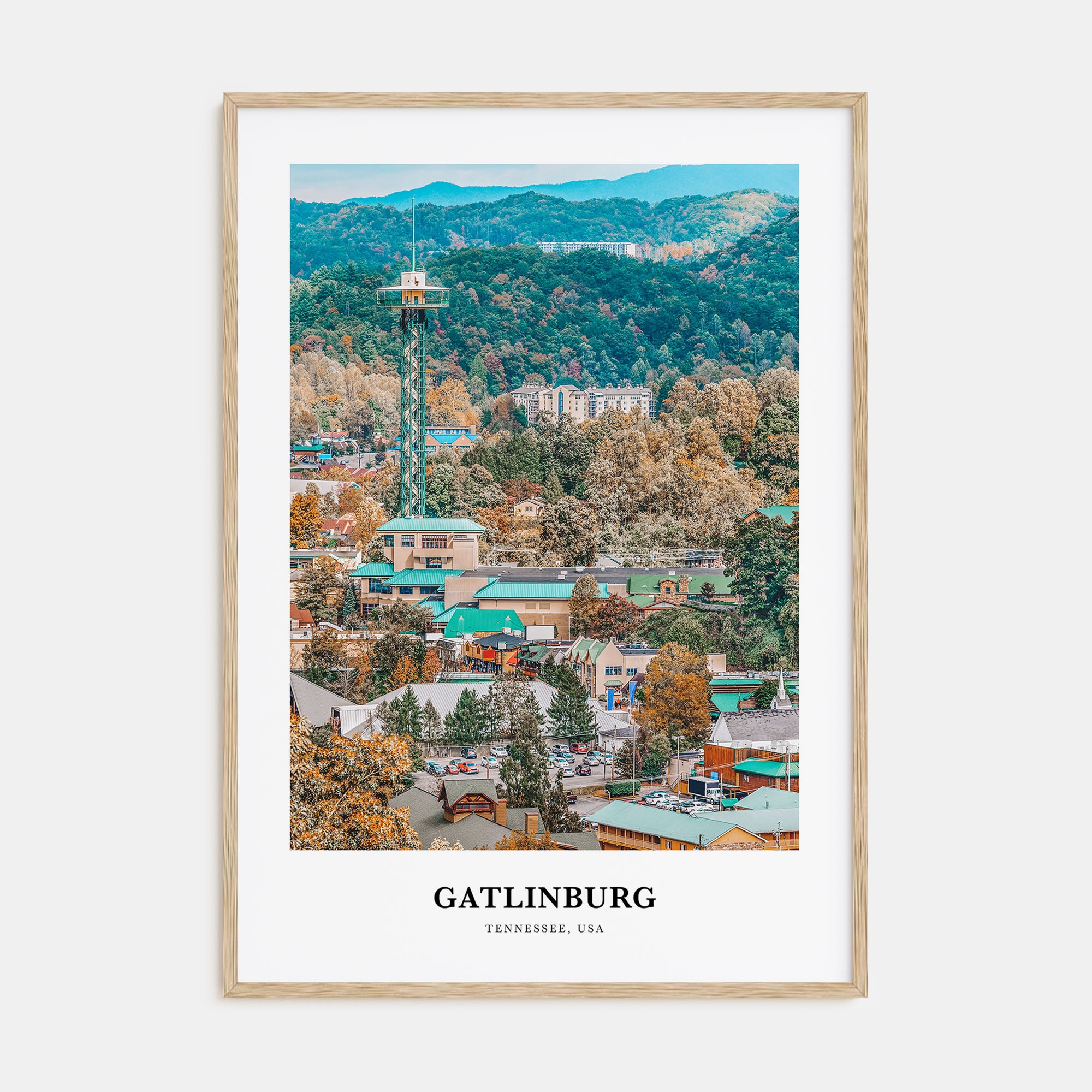 Gatlinburg Portrait Color Poster