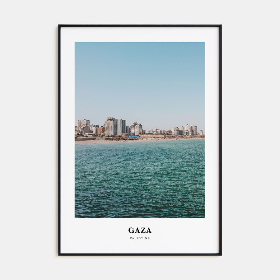 Gaza Portrait Color Poster