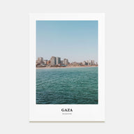 Gaza Portrait Color Poster