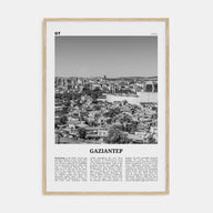 Gaziantep Travel B&W Poster