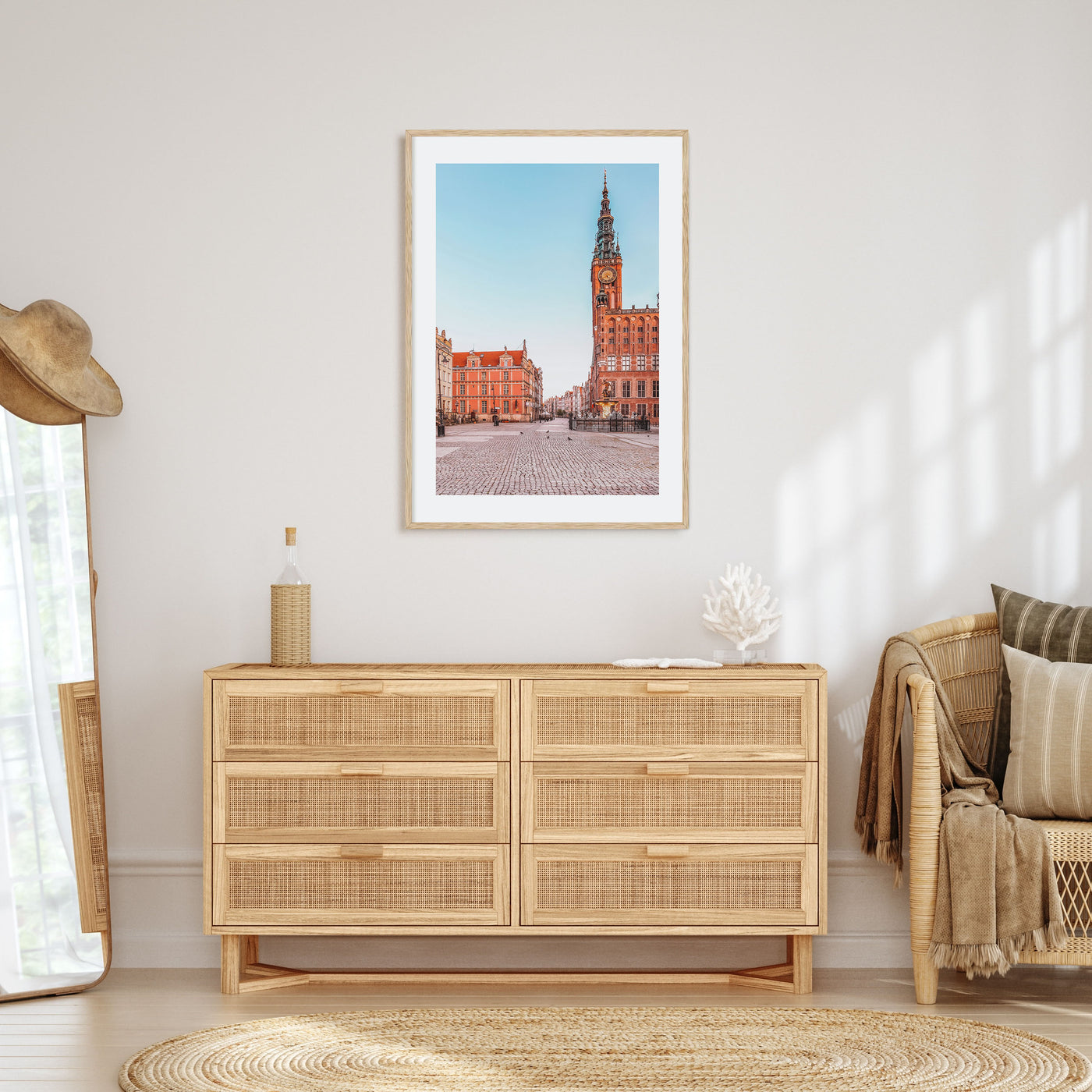 Gdańsk Photo Color Poster