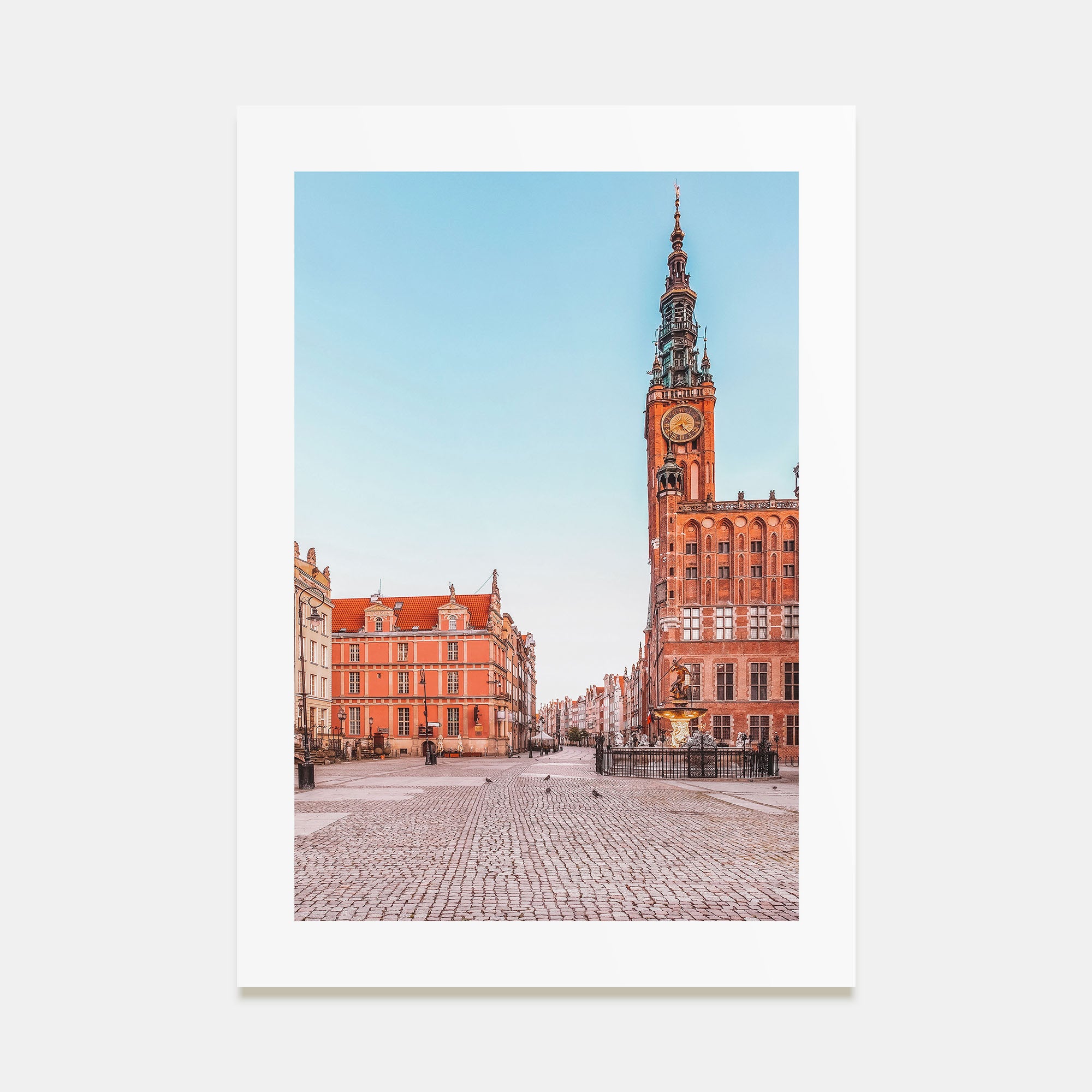 Gdańsk Photo Color Poster