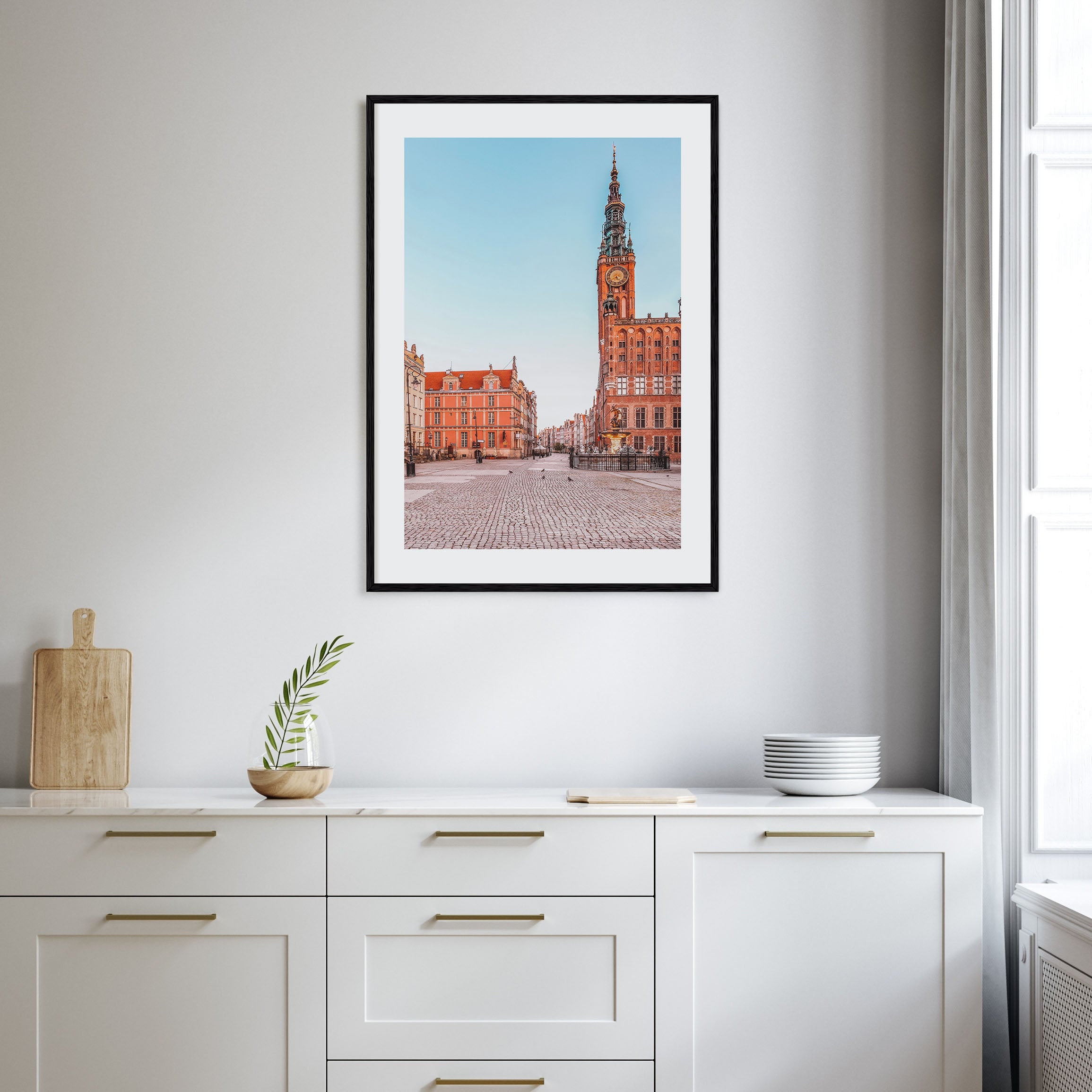 Gdańsk Photo Color Poster