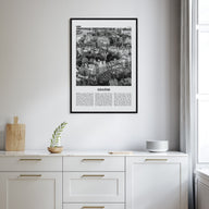 Gdańsk Travel B&W No 2 Poster