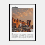 Gdańsk Travel Color Poster