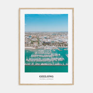 Geelong Portrait Color Poster