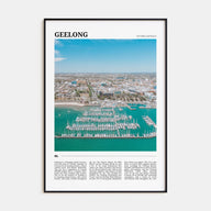 Geelong Travel Color Poster