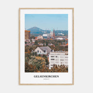 Gelsenkirchen Portrait Color Poster