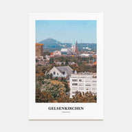 Gelsenkirchen Portrait Color Poster