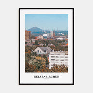 Gelsenkirchen Portrait Color Poster