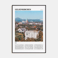 Gelsenkirchen Travel Color Poster