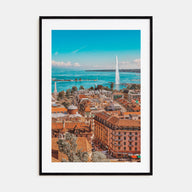 Geneva Photo Color Poster