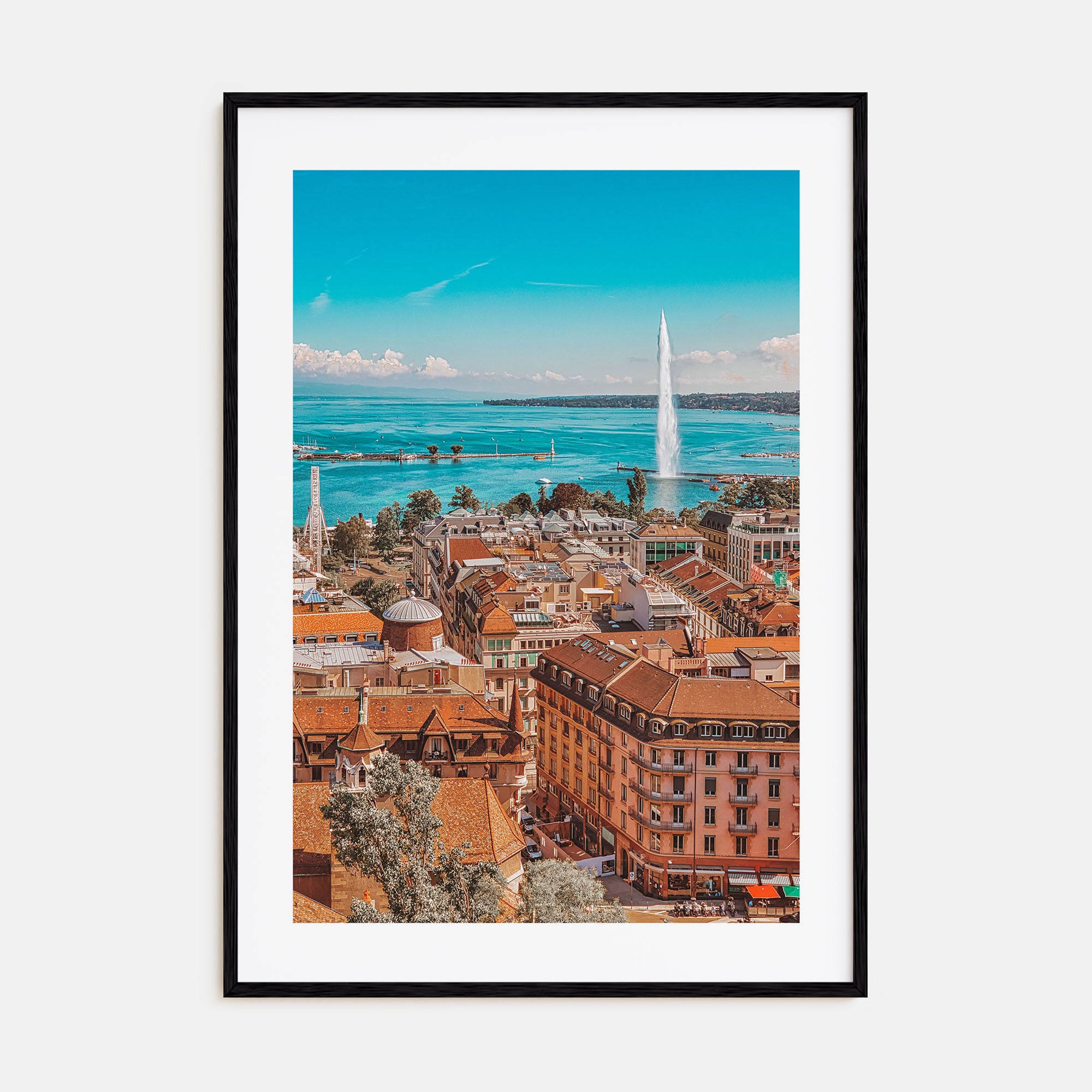Geneva Photo Color Poster