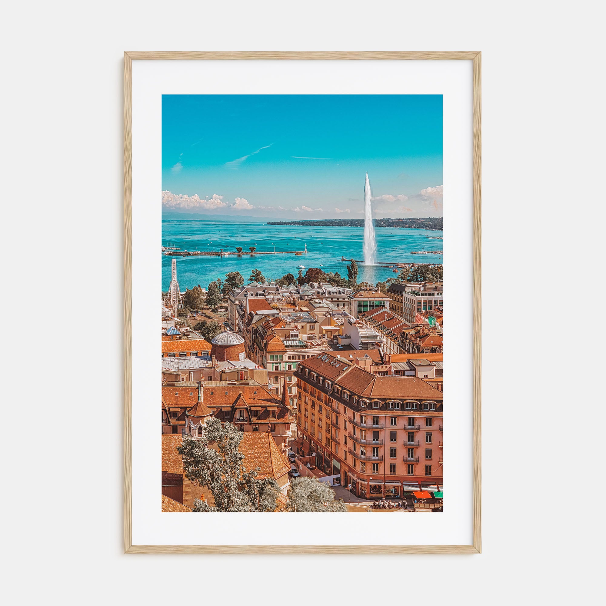 Geneva Photo Color Poster