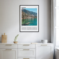 Geneva Travel Color Poster