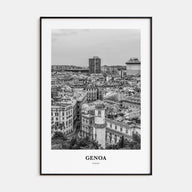 Genoa Portrait B&W Poster