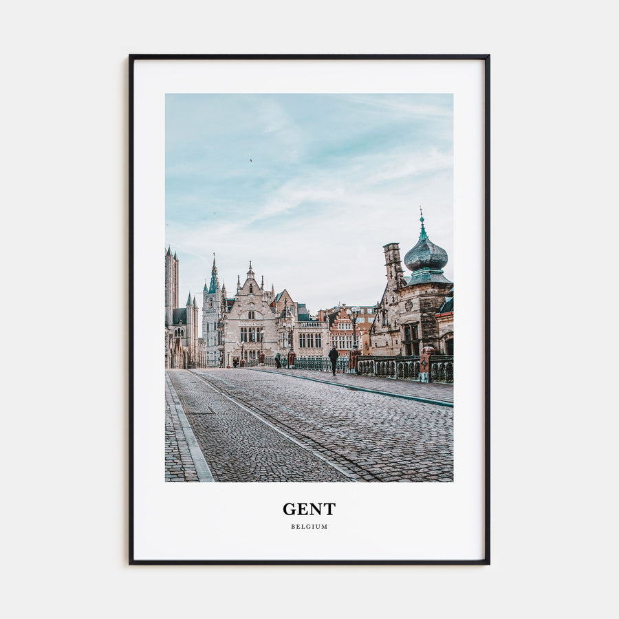 Gent Portrait Color Poster