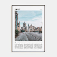Gent Travel Color Poster