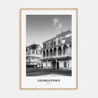 Georgetown, Guyana Portrait B&W Poster