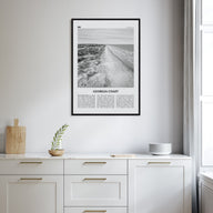 Georgia Coast Travel B&W Poster