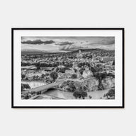 Georgia (Country) Landscape B&W Poster