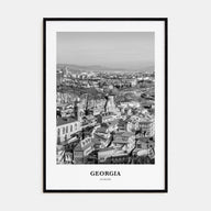 Georgia (Country) Portrait B&W Poster