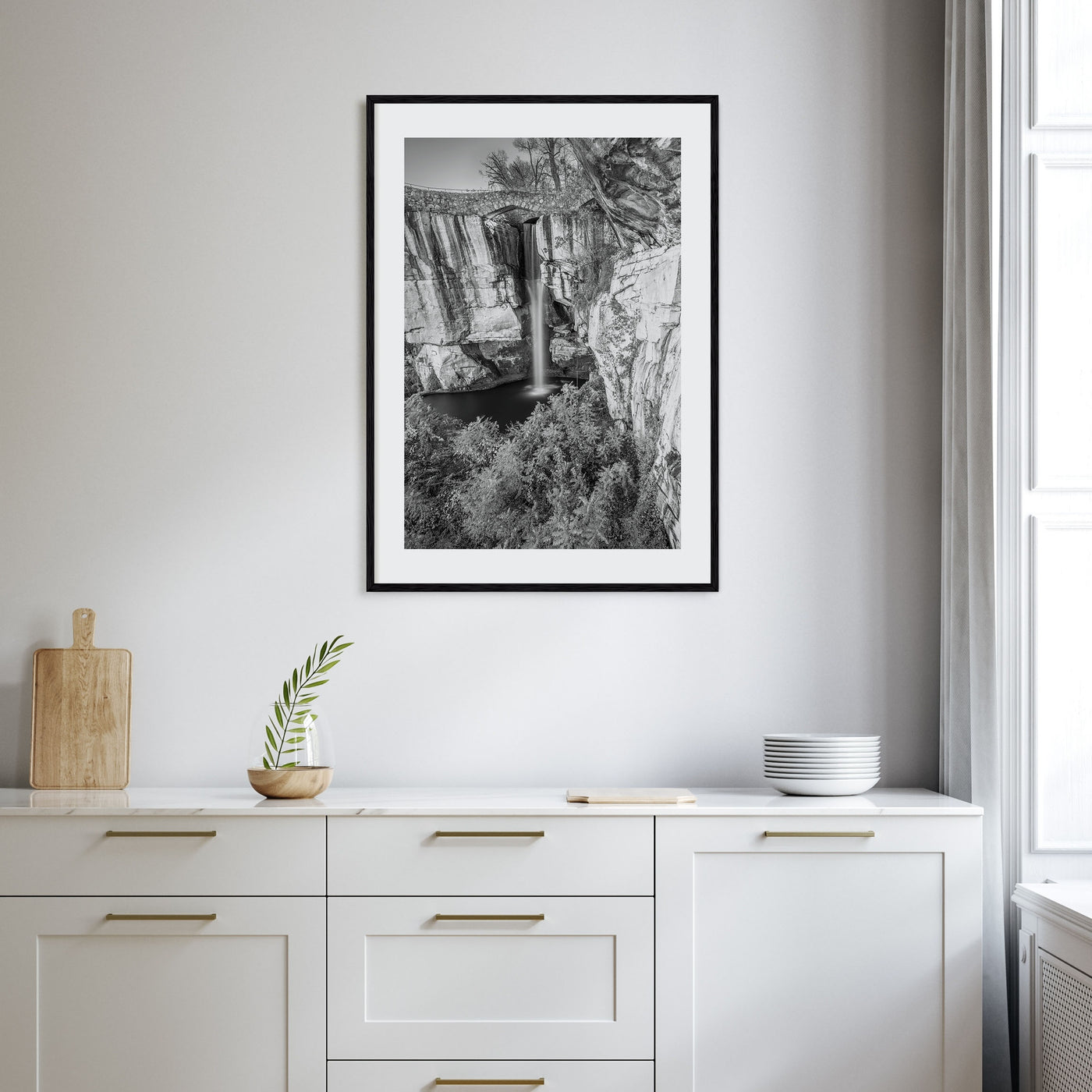 Georgia, United States Photo B&W Poster