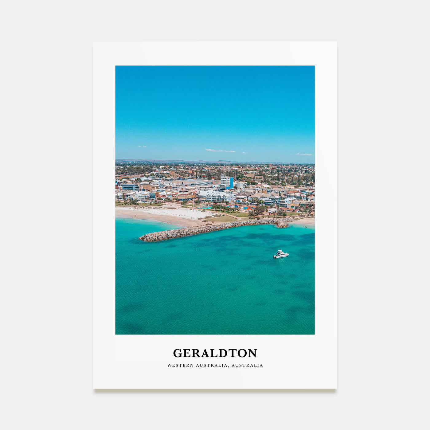 Geraldton Portrait Color Poster