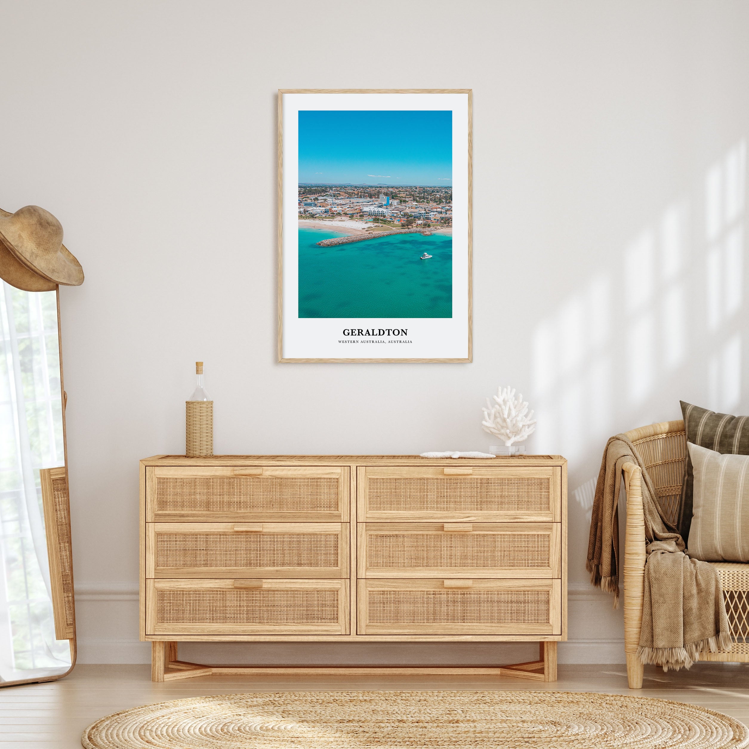 Geraldton Portrait Color Poster