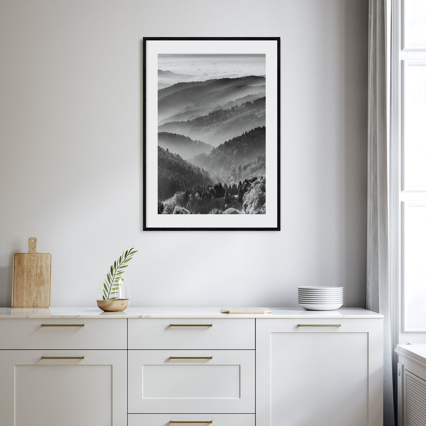 Germany Photo B&W Poster