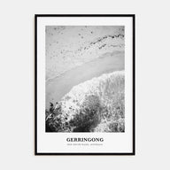 Gerringong Portrait B&W Poster