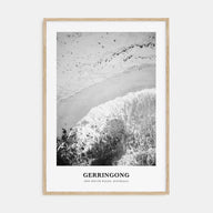 Gerringong Portrait B&W Poster