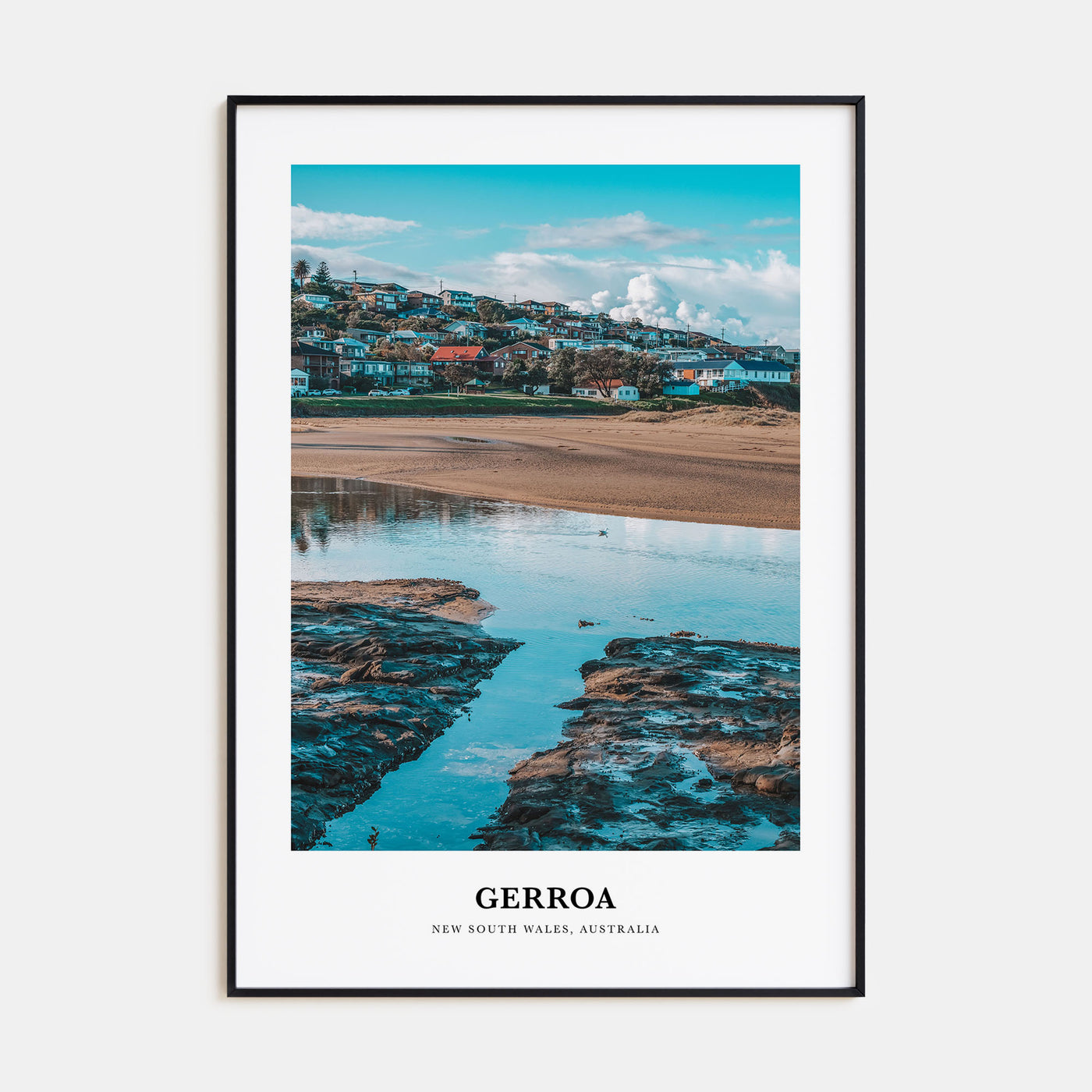 Gerroa Portrait Color Poster