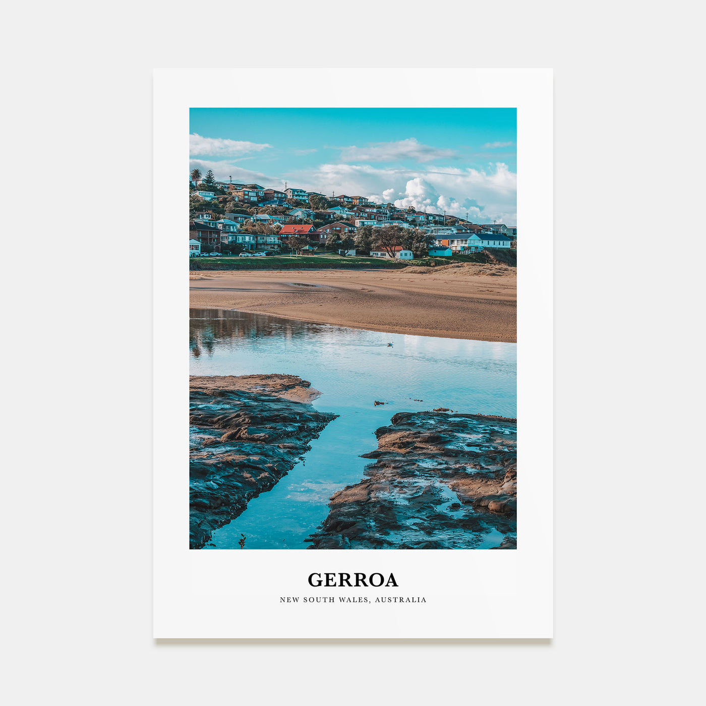 Gerroa Portrait Color Poster