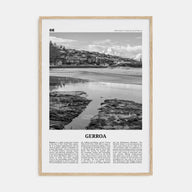 Gerroa Travel B&W Poster