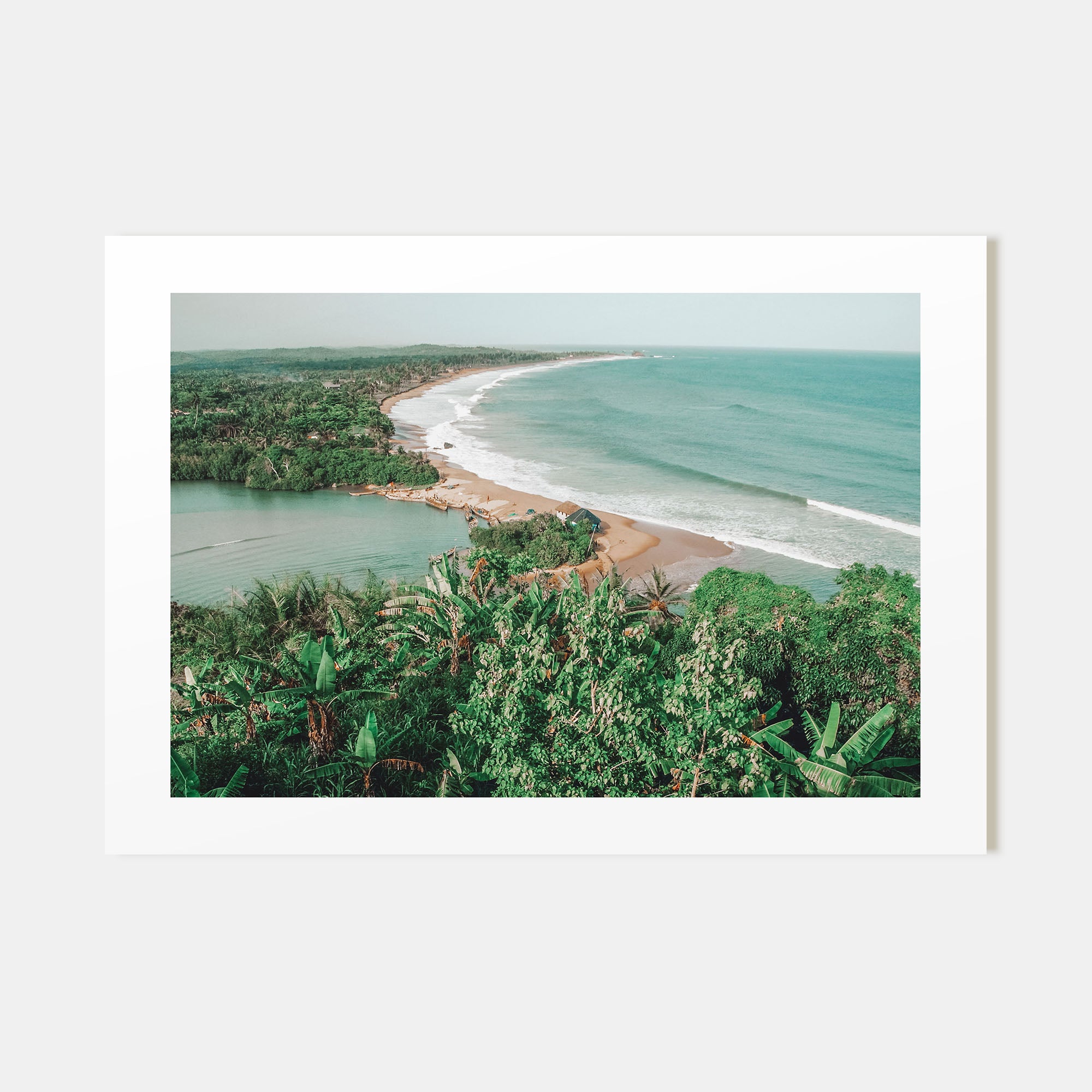 Ghana Landscape Color Poster