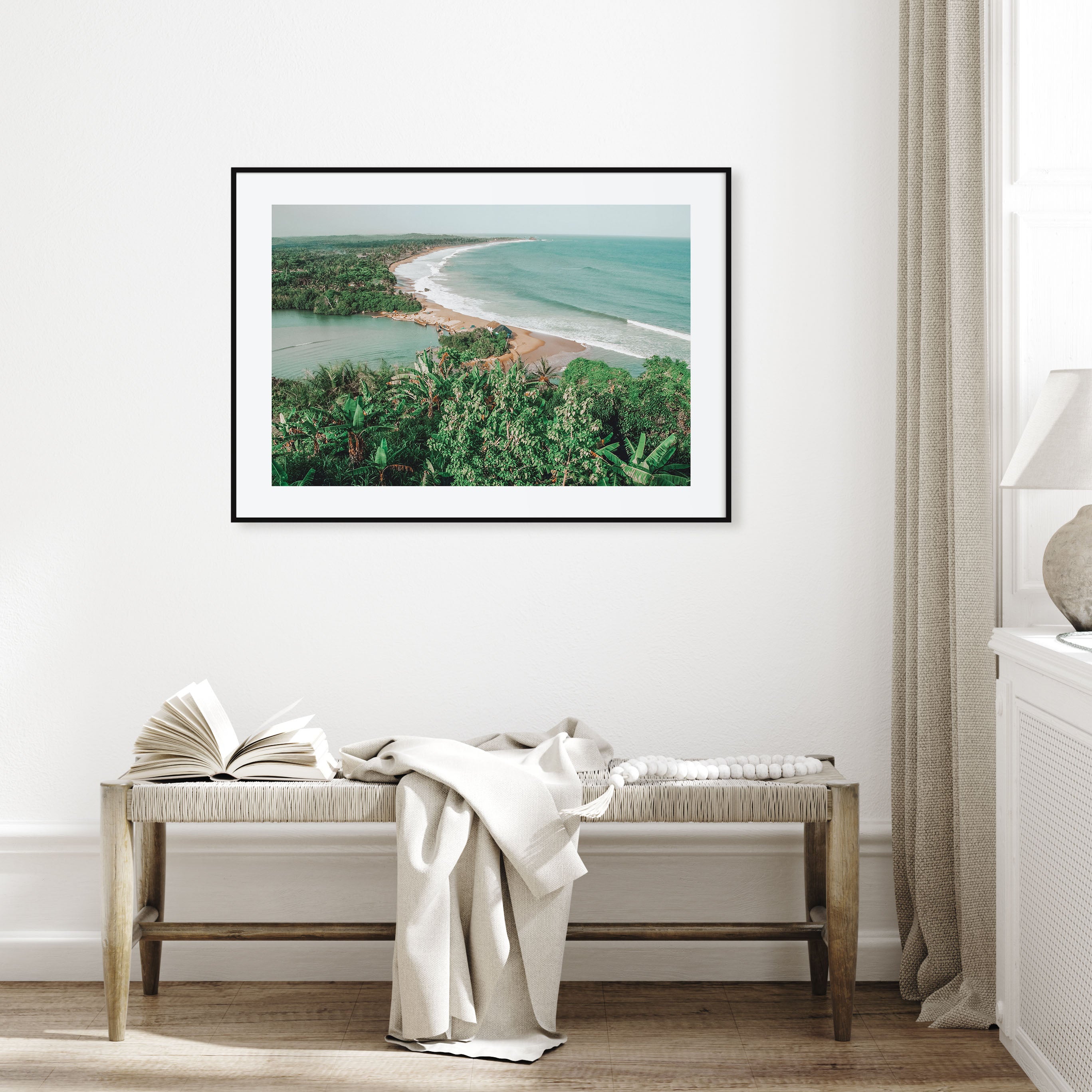 Ghana Landscape Color Poster