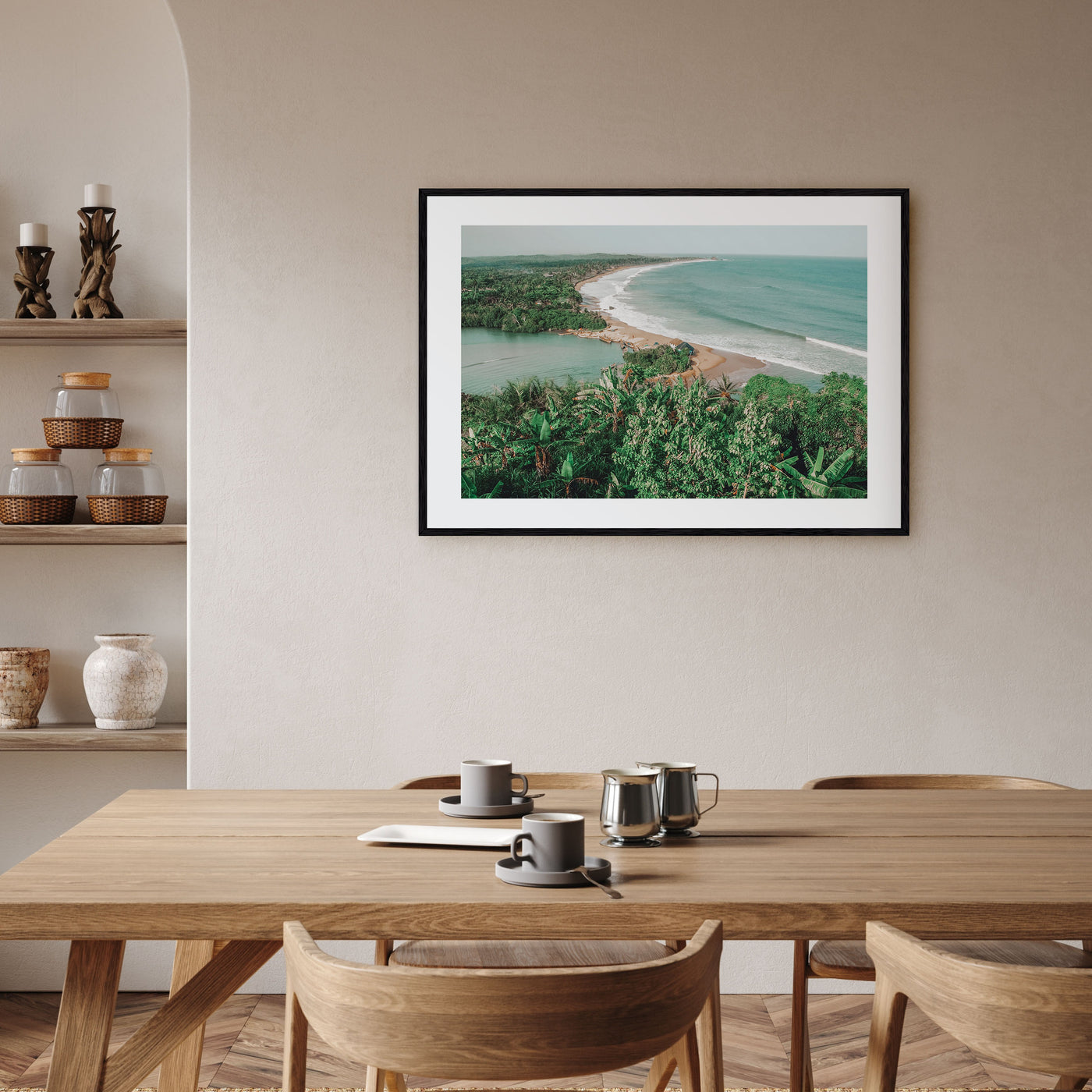 Ghana Landscape Color Poster