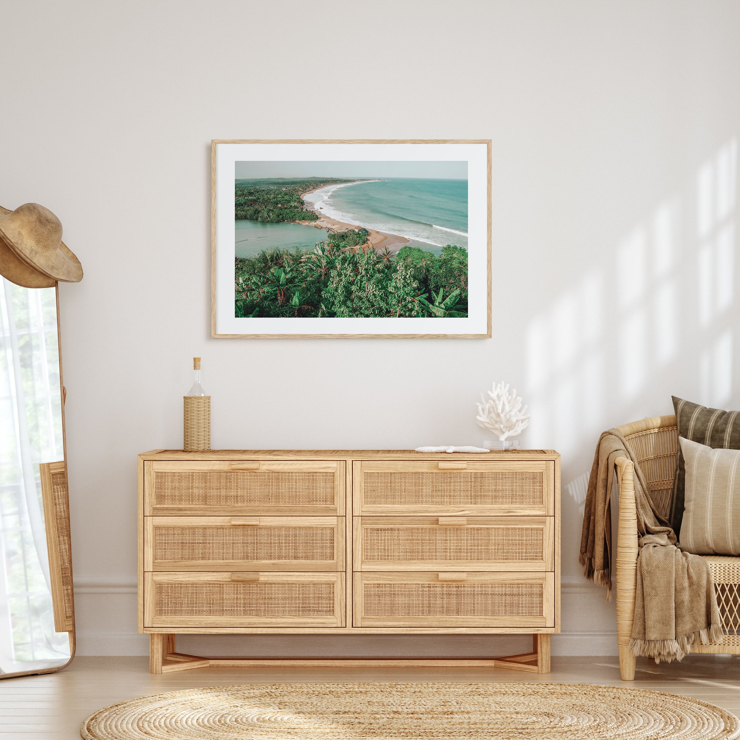 Ghana Landscape Color Poster