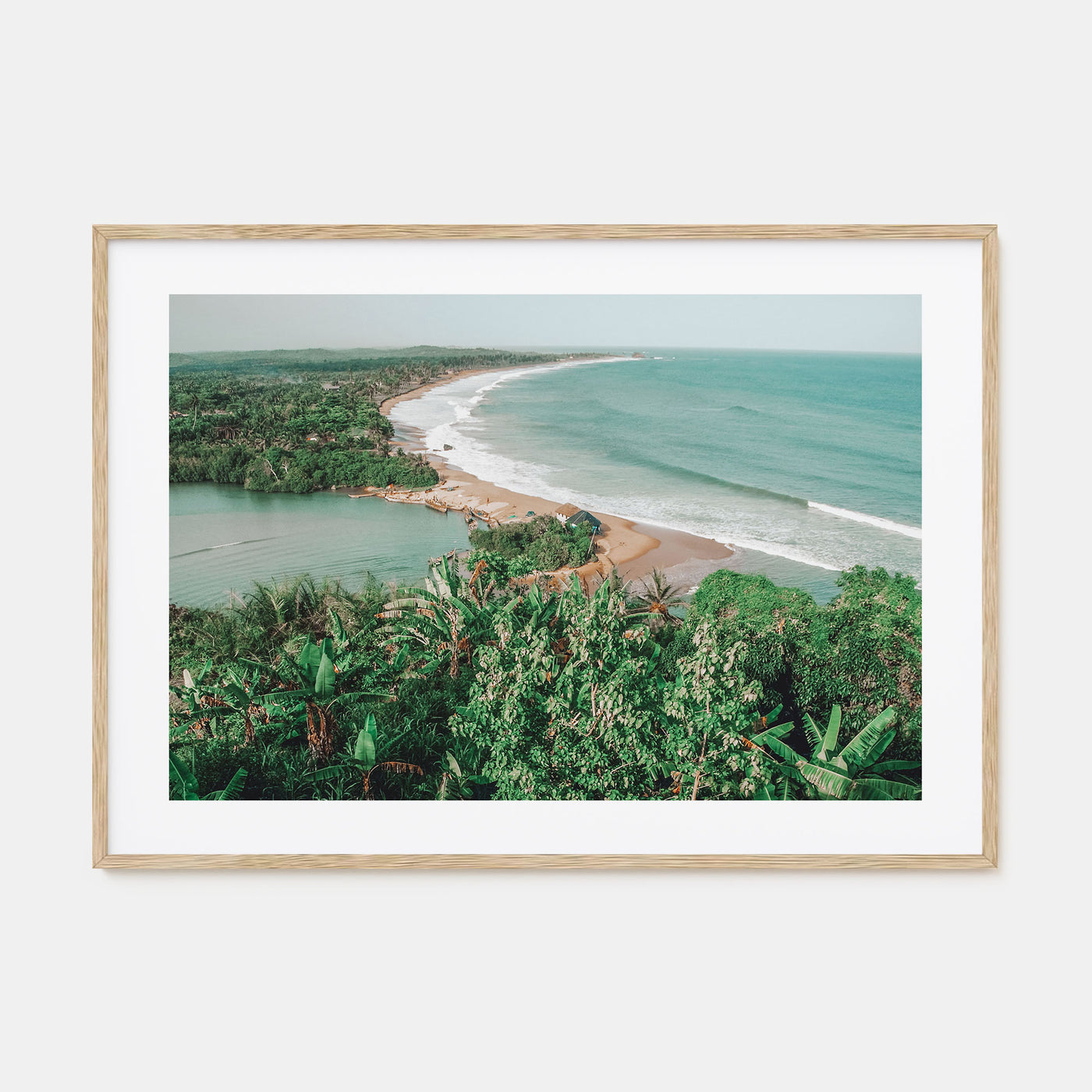 Ghana Landscape Color Poster