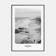 Ghana Portrait B&W No 1 Poster