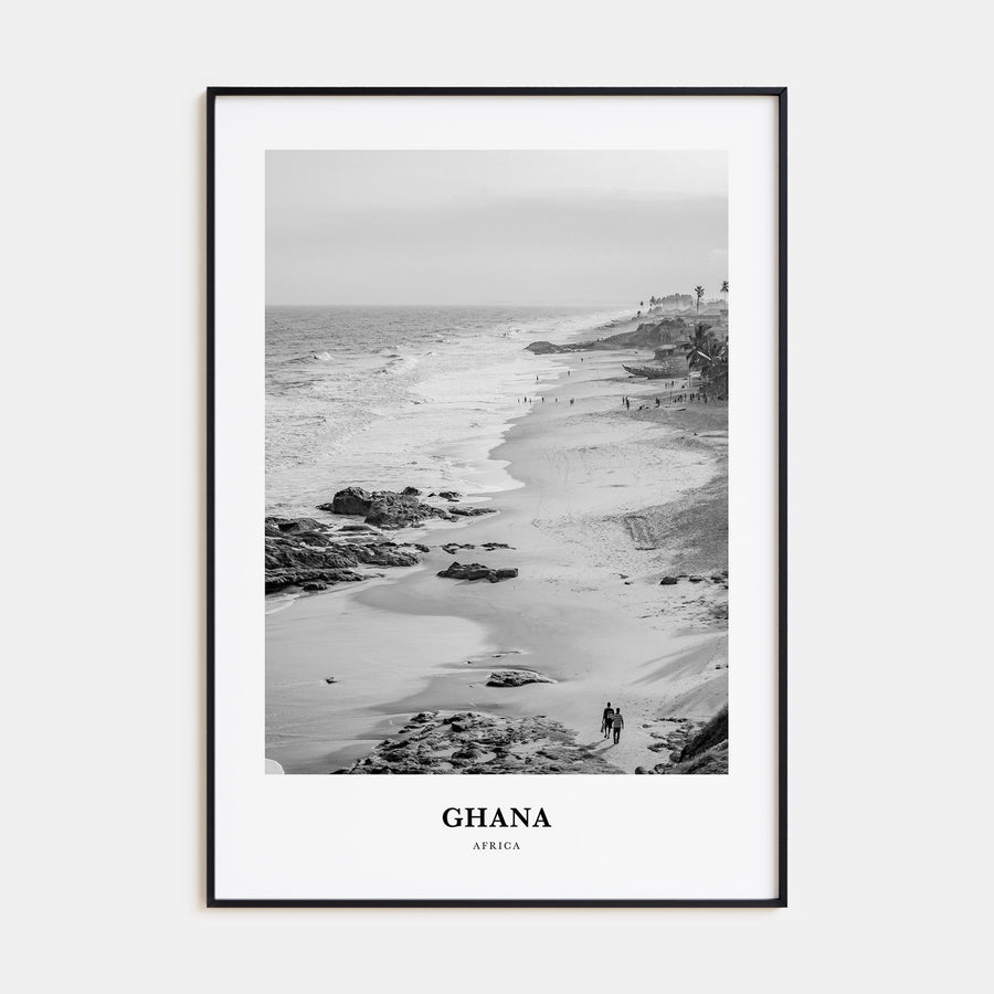 Ghana Portrait B&W No 1 Poster