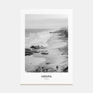 Ghana Portrait B&W No 1 Poster