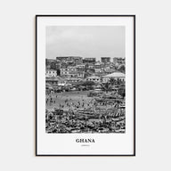 Ghana Portrait B&W No 2 Poster