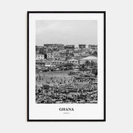Ghana Portrait B&W No 2 Poster
