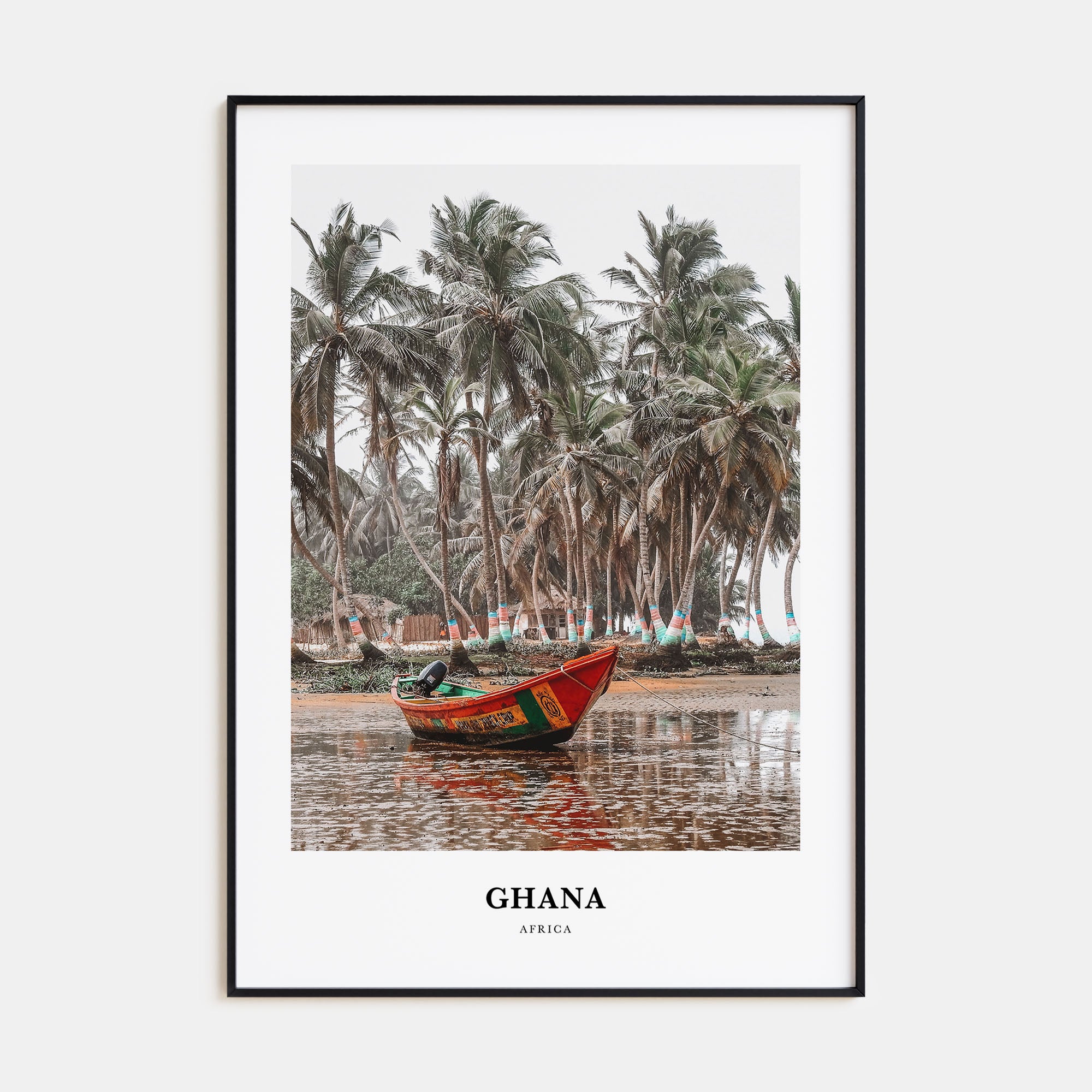 Ghana Portrait Color No 1 Poster