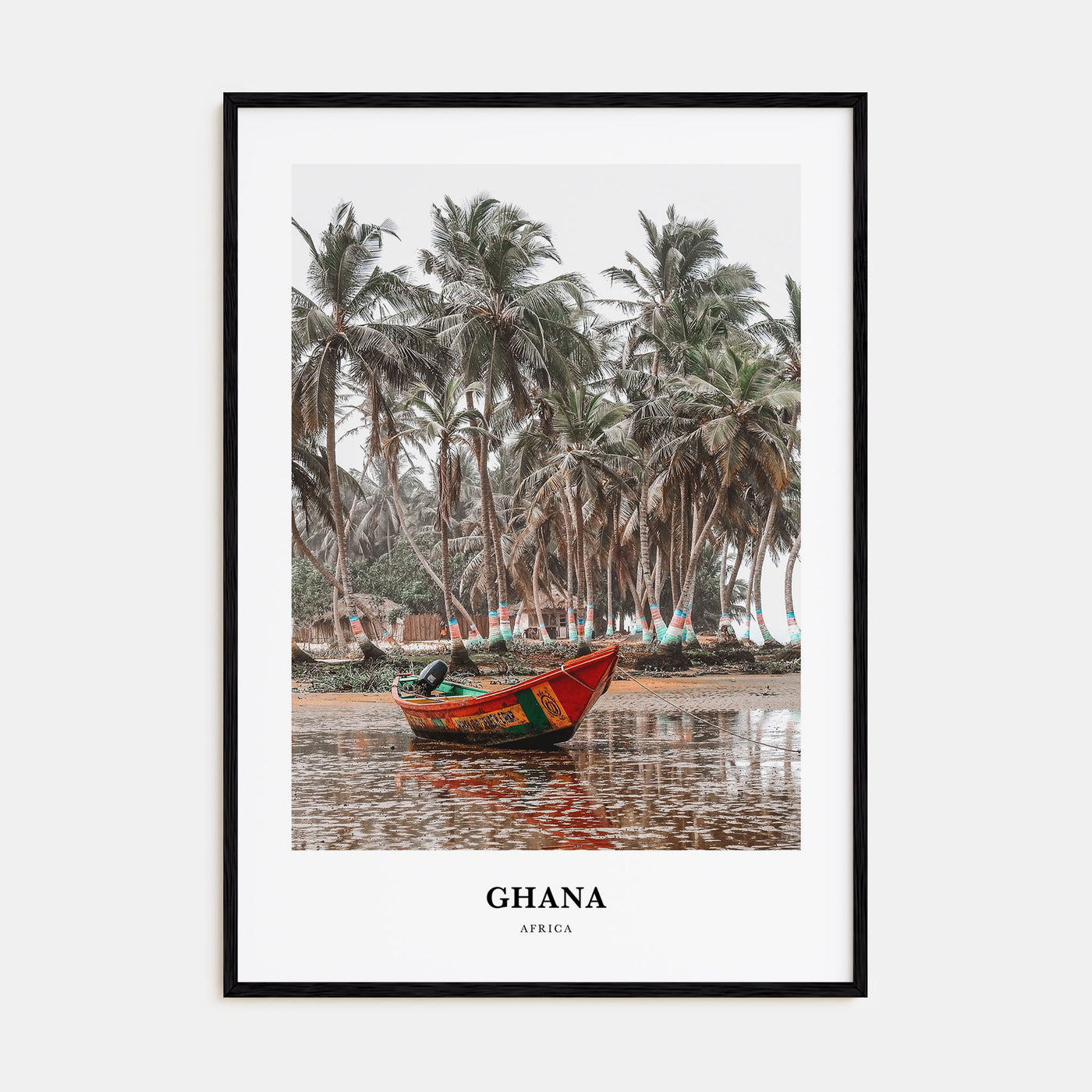 Ghana Portrait Color No 1 Poster
