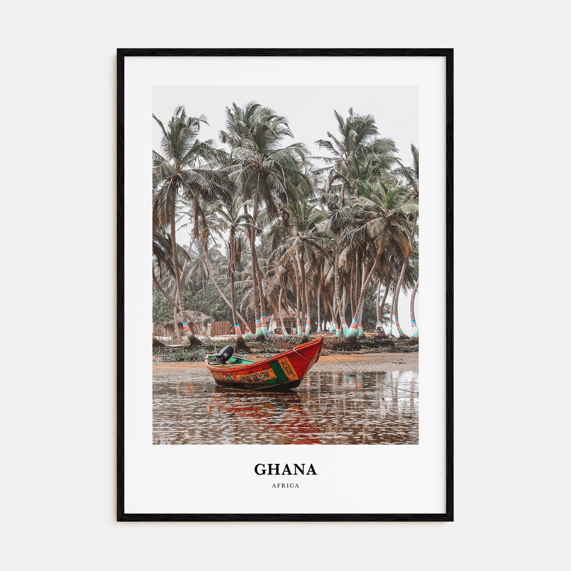 Ghana Portrait Color No 1 Poster